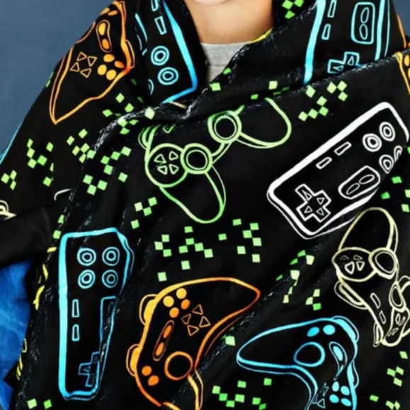 Minky Couture Game Day Blanket - Picture 3 of 4